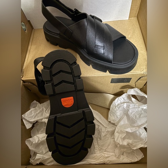 NIB 120$retail WOMENS SZ 9 SOREL SANDALS (fits 8.5) - Picture 7 of 9